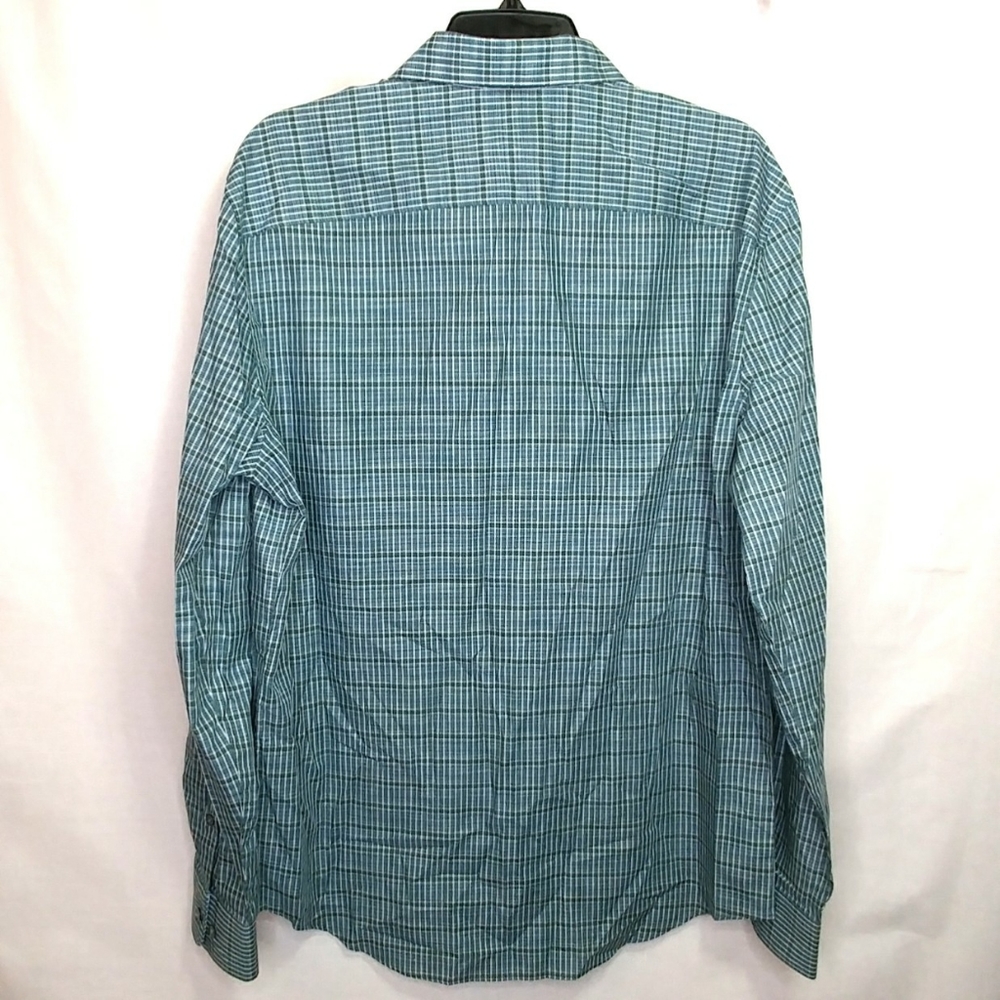 Perry Ellis Long Sleeve Button Down Shirt Size L - Picture 2 of 4